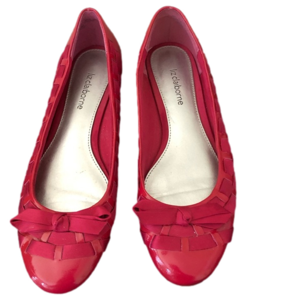 Liz Claiborne Leather Afton Flats
